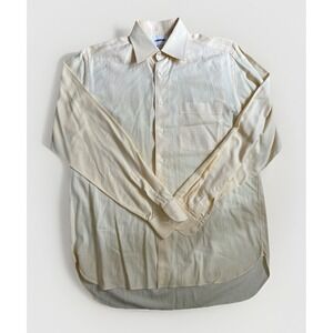 Vintage Lorenzini Button Down Dress shirt 80s/90s Made In Italy Size 39/ 15.5‎
